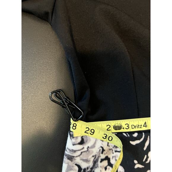 Lauren Conrad Size 6 Polyester Black & Pink floral Fit And Flare Cocktail Dress - Picture 10 of 10